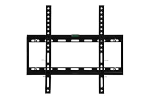 Alden TV Wall Mount Bracket for 32-55 inch LED LCD OLED Flat and Curved TV's up to 45kg | Max. VESA 400x400 | Mounting Hardware and Bubble Levels Included