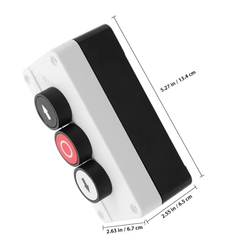 Caja de interruptor momentáneo impermeable contra fallos eléctricos en persianas y puertas 2