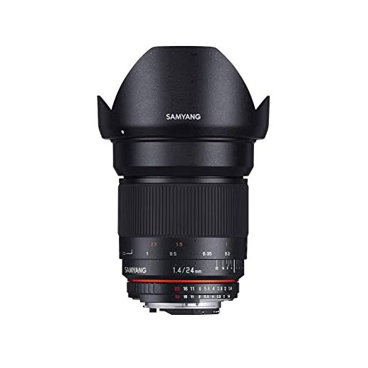 Samyang 7638 24mm F1.4 Objektiv für Anschluss Pentax K