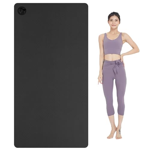RYTMAT Große Trainingsmatte, 195 x 90 cm, TPE, 10 mm dick, rutschfeste Trainingsmatte für Zuhause, Fitnessstudio, hohe Intensität, Fitness, Yoga, Cardio-Übungen, HIIT RYTMAT Große Trainingsmatte, 195 x 90 cm, TPE, 10 mm dick, rutschfeste Trainingsmatte für Zuhause, Fitnessstudio, hohe Intensität, Fitness, Yoga, Cardio-Übungen, HIIT