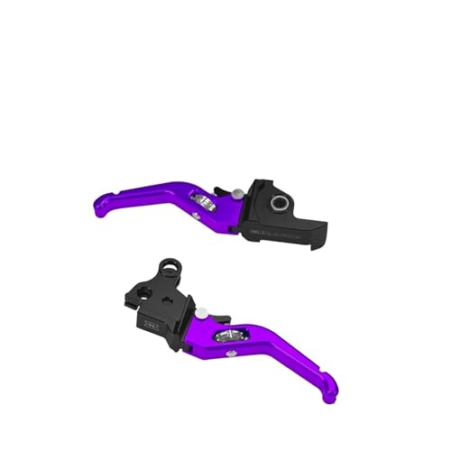 Levier d'embrayage de frein à 3 doigts pour moto Softail Low Rider ST commande réglable Purple