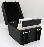 Rugged Protective Carrying Case & 4 Dividers for 5.25 (5 1/4) Floppy Disks