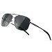 SUNGAIT Men's Polarized Sunglasses Durable Metal Frame for Fishing Driving Golf (Gunmetal Frame/Grey Lens) Metal Frame 0925 QKH