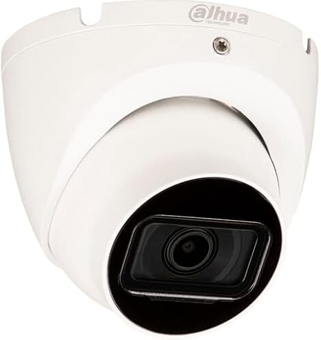 Dahua Technology N81CJ02 8MP 4K PoE Outdoor E-VU Network Turret Camera with Night Vision 2.8mm