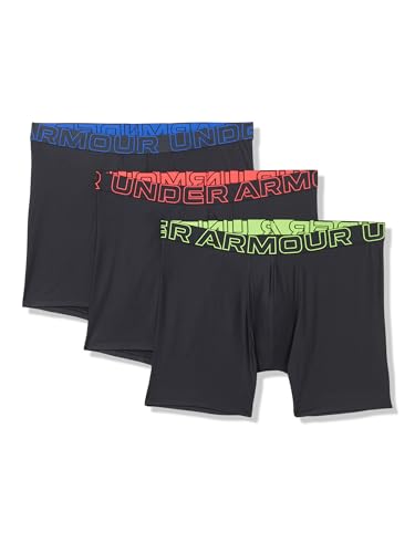 UA PERFORMANCE TECH - SOLID 6, BLACK/LAVA, XL