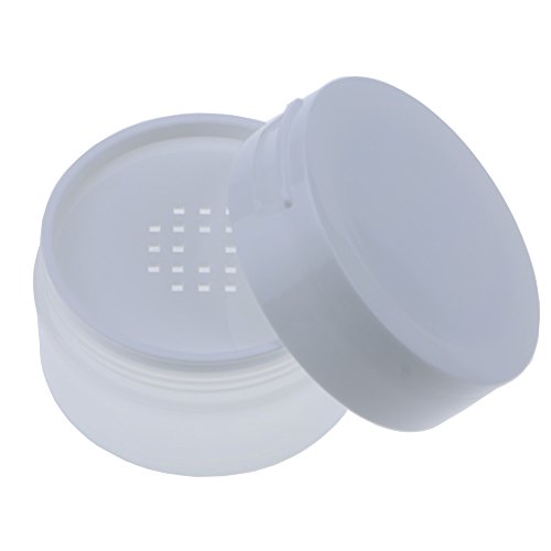 Topwon Portable Loose Powder Container/Travel Powder Kit/Powder Case (A)