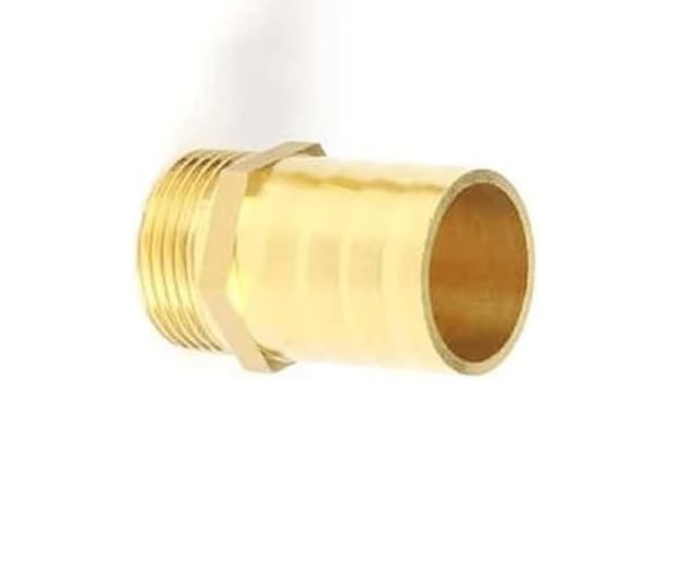 Conector de púas de latón macho para mangueras de 6 mm a 14 mm