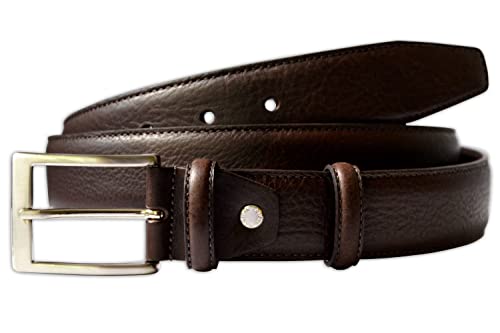 Italian Smooth Leather Dress Belt