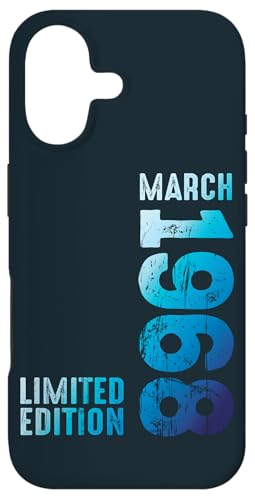 Carcasa para iPhone 17 Desde Marzo 1968 Año 1968 Retro 1968 Vintage Edición 1968