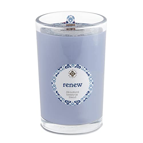 Seeking Balance Filled Spa Candle, 8-Ounce, Renew: Sea Cypress & Cedar Leaf