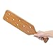 Battife Bamboo Paddle 16inch - Lightweight Durability Smooth Paddle with Airflow Holes Unfinished Wooden Paddle