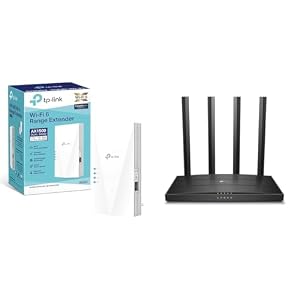 TP-Link RE500X WiFi 6 WLAN Verstärker Repeater AX1500 & Archer C80 Dualband WLAN Router