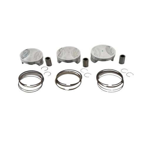 Kit piston 61mm 180cc contre perte compression moto 125 4V - 3