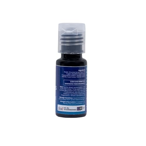 Image of Tastycrafts Gel Food Colour | Edible Gel-Based Colour for Baking, Fondant, Icing, Cake Decoration, Chocolates & Desserts | Rich & Bright Gel-Based Food Colour (Royal Blue, 20 gm)