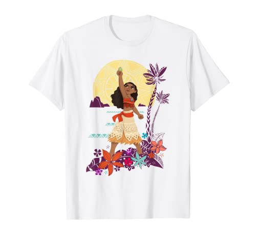 Vaiana Heart Sunset Camiseta