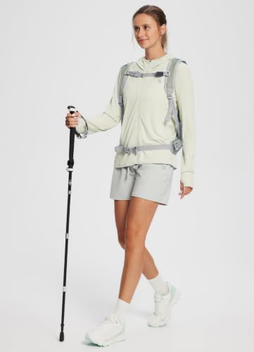 Image of baleaf Women's Sun Protection Jacket Hoodie Clothing Lightweight Long Sleeve Sun Cover Up Shirt