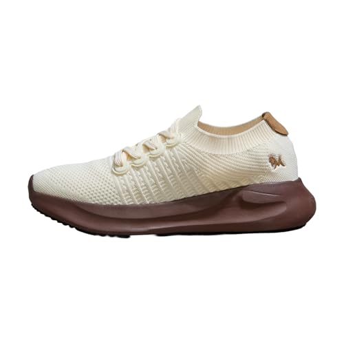 Image of Neeman's Begin Walk Aero Sneakers for Men | Breathable Knit Upper, Lightweight Cushioned EVA Sole | Comfortable Daily Walking & Casual Wear Shoes
