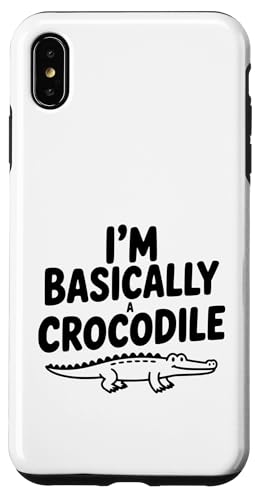 I'm Basically A Crocodile �ʔ��������̃��[���A �X�}�z�P�[�X iPhone XS Max �p