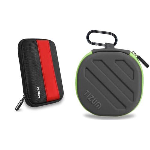 Image of AirCase Rugged Hard Drive Case for 2.5-inch Western Digital, Seagate, Toshiba, Portable Storage Shel