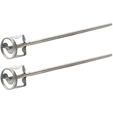 2 Set Brand Jiffy Mixer LM Laboratory Mixer, Shaft Length: 10-1/4 In Cover
