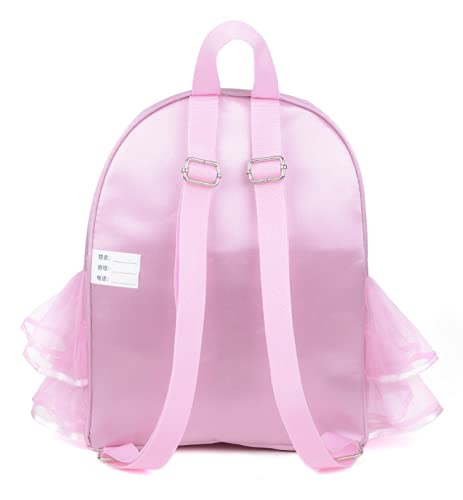 Kids Ballerina Dance Bag for Girls, Duffel is The Perfect Size for Ballet Class,Dance Recitals,Weekend Overnight, Short trips,Carry-on Size2