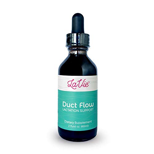 LaVie Duct Flow 2 oz. Tincture, Breastfeeding Support for Clogged Ducts, Mastitis, Improve