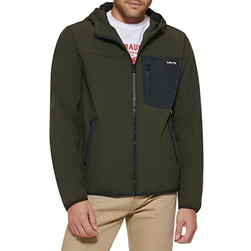 Image of Levi's Men's Water-resistant Softshell Active Hoodie