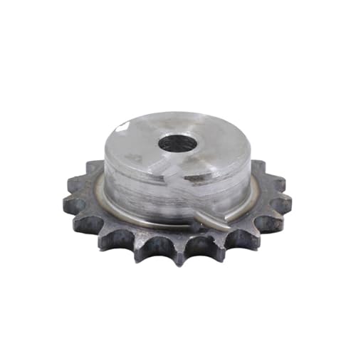 Bevel Gear Pinion Hardware Mechanical 1pc 10A 10Teeth to 25Teeth Sprocket Wheel Chain Gear Industrial A3 Steel Suitable for 10A Roller Chain Pitch 15.875mm(16 Teeth)
