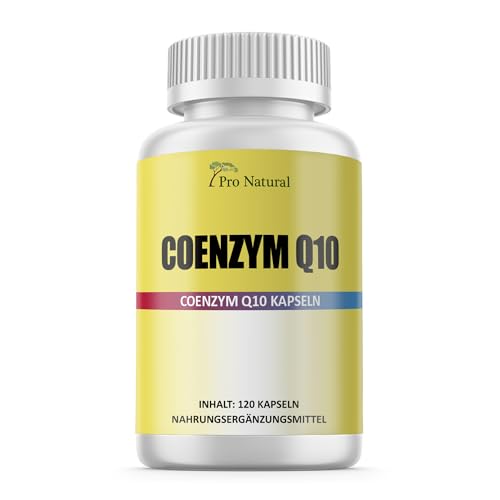 Coenzym Q10 100 mg - 120 vegetarische Kapseln Pro Natural