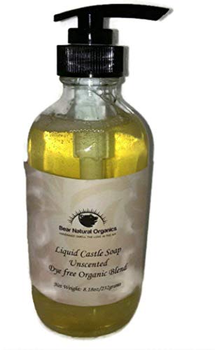 Organic Liquid Castile Soap | Hand Wash | Body Wash Lavender Scented 8 Ounce