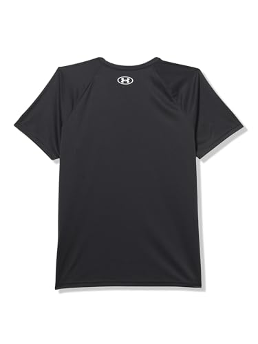 Image of Under Armour Boys' Tech Hybrid Printed Fill Short-Sleeve T-Shirt