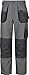 Produktbild TRIUSO Power Arbeitsbundhose,Arbeitshose 270g/m2 in GRAU/SCHWARZ in Größe 46