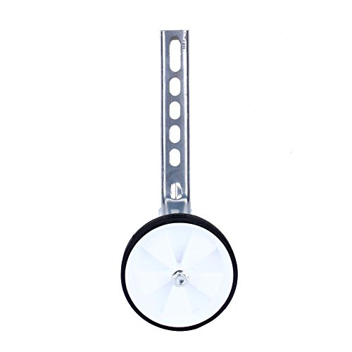 Ruedas de Entrenamiento para Bicicleta de 16 Pulgadas, VBESTLIFE, Ajustables, Acero Aleado y Plástico, Color Blanco miniatura 4