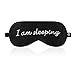 Price comparison product image LONFROTE Natural Silk Filled Sleep Eye Mask for Sleeping Aids,with Ear Plugs and Carry Pouch,Lightweight & Comfortable & Adjustable,Super Soft for Men & Women Travel (I am Sleeping)