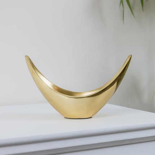 Image of Melody Maison Gold Metal Decorative Bowl