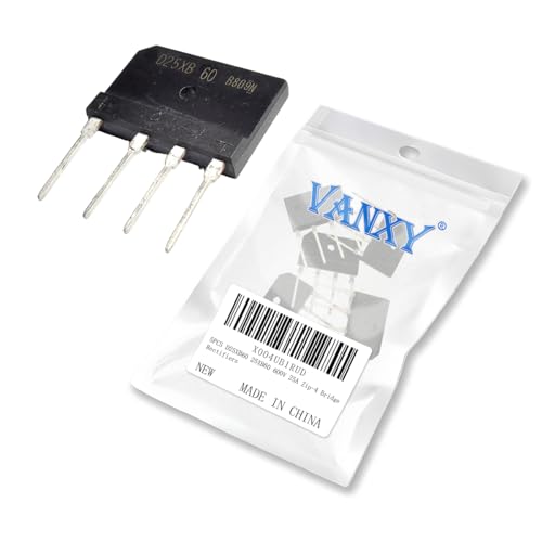 5PCS D25XB60 25XB60 600V 25A Zip-4 Bridge Rectifiers