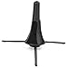 Folded Clarinet Stand, Reliable Anticorrosion Wear Resistant Clarinet Stand Holder Stable for Professional Use for School for Student for General Purpose