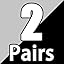 2 Pairs: 1 Pair Black & 1 Pair Light Gray