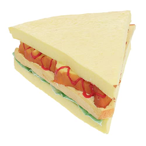 Gadpiparty 1Pc Pão Simulado Triturador De Alimentos Cupcake Decoração Sanduíche Pão Fotografia Adere