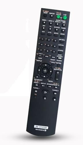 RM-AAU019 Replacement Remote Control for Sony STR-DG600 RM-AAU014 RM-AAU002 RM-AAU027 STR-KS1000 HTDDW670T Audio/Video System Receiver
