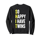 Photo Gallery twin parents mom dad gifts fathers day so happy i have twins felpa Photo Gallery twin parents mom dad gifts fathers day so happy i have twins felpa
