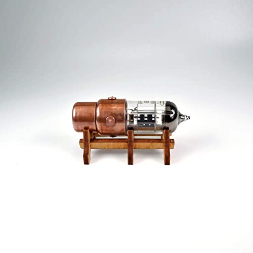 Handmade 128Gb Red Pentode Electron Vacuum Tube Usb 3.1 Flash Drive. Steampunk/Industrial Style #TOP1