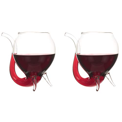 CKB Ltd - Juego de 2 vasos de vino (2 unidades, 250 ml, 250 ml) Cover