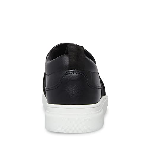 Steve Madden Boys Shoes Boy's Elliott Sneaker, Black, 5 Big Kid #TOP2