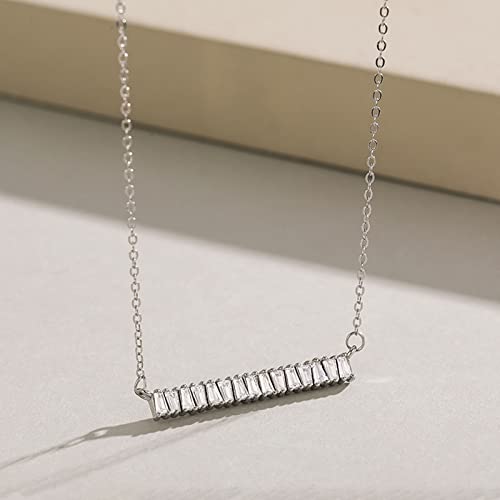 Collar chunky de mujer con piedra trapezoidal para bodas y galas 5