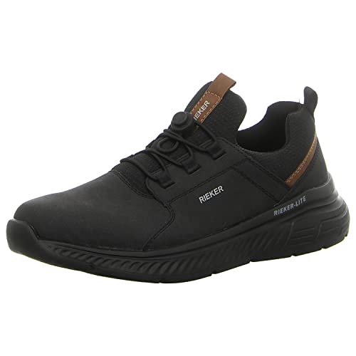Preisvergleich Produktbild Rieker Herren B6453 Sneaker, schwarz, 45 EU
