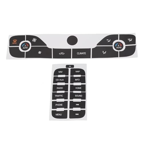 Autocollant bouton climatisation S-Max 2011 pour intérieur soigné
