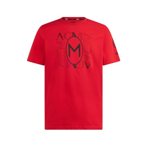 PUMA Camiseta Ftblcore Acm Camiseta, Hombre, For All Time Red Black, M