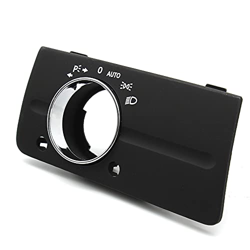 Goodithy Front Left Dashboard Headlight Lamp Switch Cover Head Light Panel Trim Replacement Compatible With Mercedes Benz W211 E Class 320 350 550 2003 2004 2005 2006 2007 2008 (Model A) #TOP4