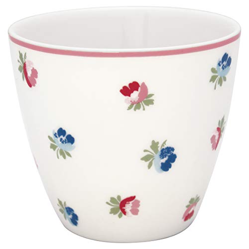 Preisvergleich Produktbild GreenGate - Tasse, Latte Cup - Viola - White - Porzellan - 300 ml